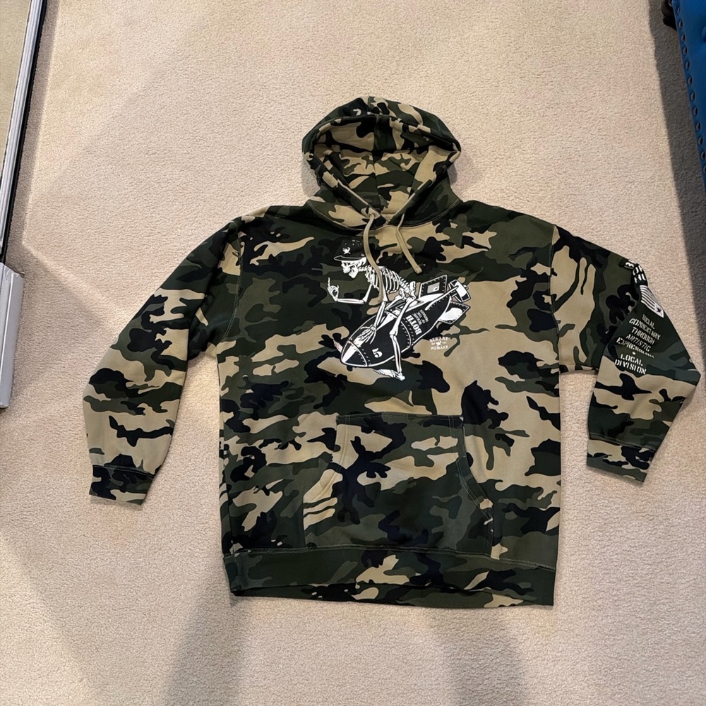 Camouflage Graphic Hoodie